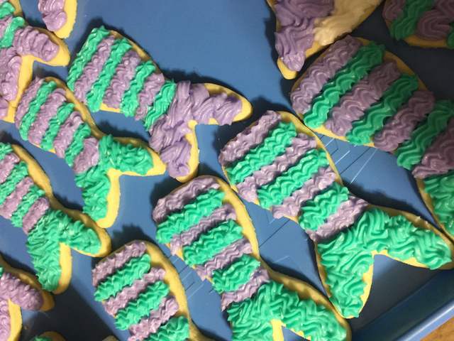 Mermaid Tail Cookies