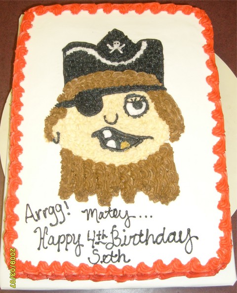 pirate cake