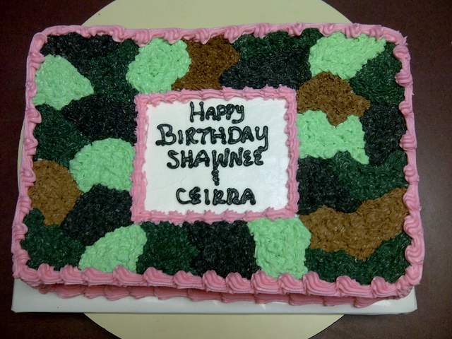 Cammo Cake