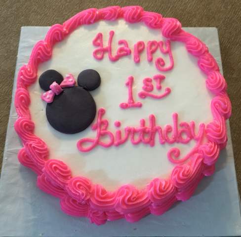 Minnie Smash Cake