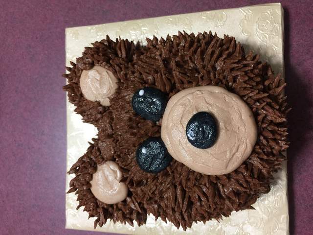 Bear Smash Cake