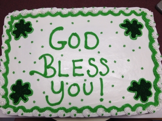 St Patty's Day Cake