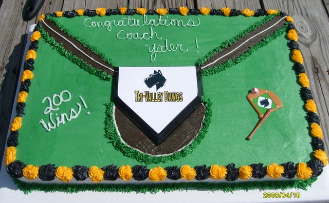 Baseball Cake