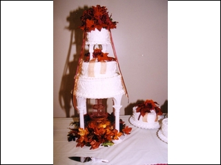 Fall Wedding Cake1