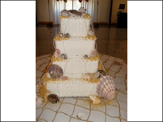 Square Seashell Cake